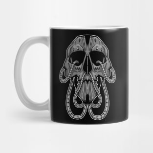 Cyborg - Steam Punk - Mechanical Skull Mug